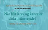 Anbud365: Anbud365-seminar med Wikborg Rein Når blir krav og kriterier diskriminerende