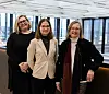 Innocom-teamet bak aktiviseringstjenesten Berntsen. Fra venstre: Investor Anna Stykket, fagansvarlig fysioterapeut, produktansvarlig Lina Lindegaard og daglig leder Hege Eiklid (foto: Innocom).