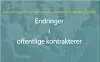 Anbud365: Nytt, gratis Anbud365-webinar – alt om endringer i offentlige kontrakter