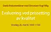 Anbud365: Nytt, gratis Anbud365-webinar Evaluering ved prissetting av kvalitet