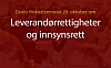 Anbud365: Offentlige anskaffelser Stort og smått 26. oktober
