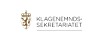Logoen til Klagenemndssekretariatet på hvit bakgrunn.