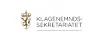 Logoen til Klagenemndssekretariatet på hvit bakgrunn.